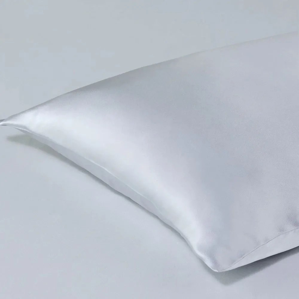 Μαξιλαροθήκη Silk Z22B Grey Kentia 50X75 Μετάξι