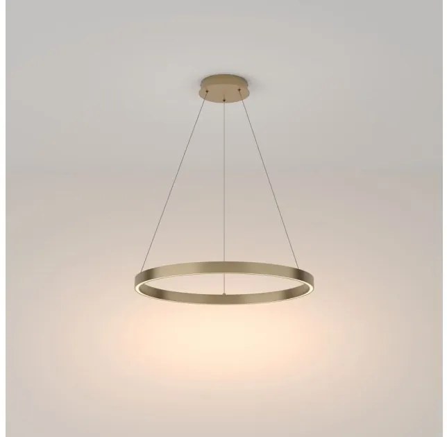 Κρεμαστό Φωτιστικό Οροφής LED 37W Rim 3000K Φ60 MAYTONI-MOD058PL-L32BS3K-Ορείχαλκος MOD058PL-L32BS3K