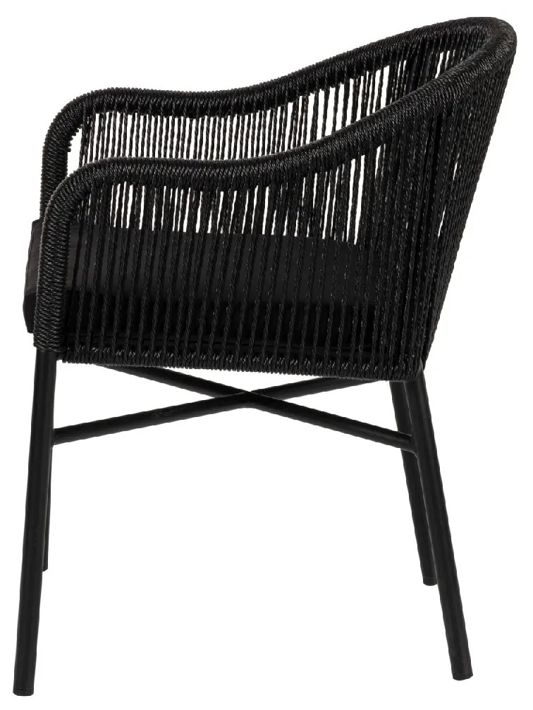 ΠΟΛΥΘΡΟΝΑ ΚΗΠΟΥ ARTELIBRE KAGERA ΜΑΥΡΟ ΑΛΟΥΜΙΝΙΟ/RATTAN 45X42X84CM