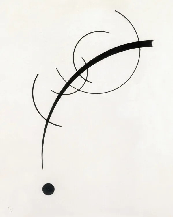 Αναπαραγωγή Free Curve to the Point: Accompanying Sound of Geometric Curves (1925), Wassily Kandinsky