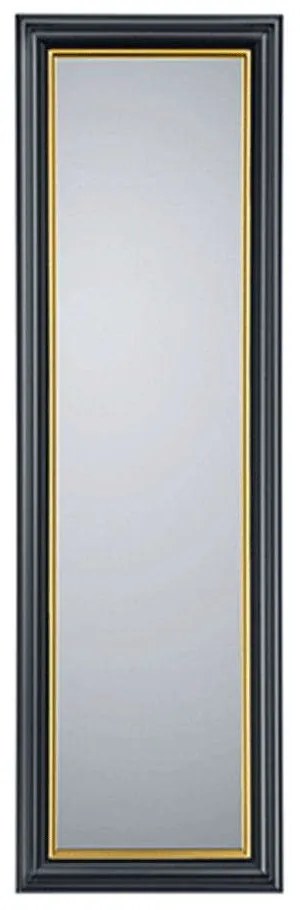 Καθρέπτης Τοίχου Ina 1230280 50x150cm Black-Gold Mirrors &amp; More Πλαστικό
