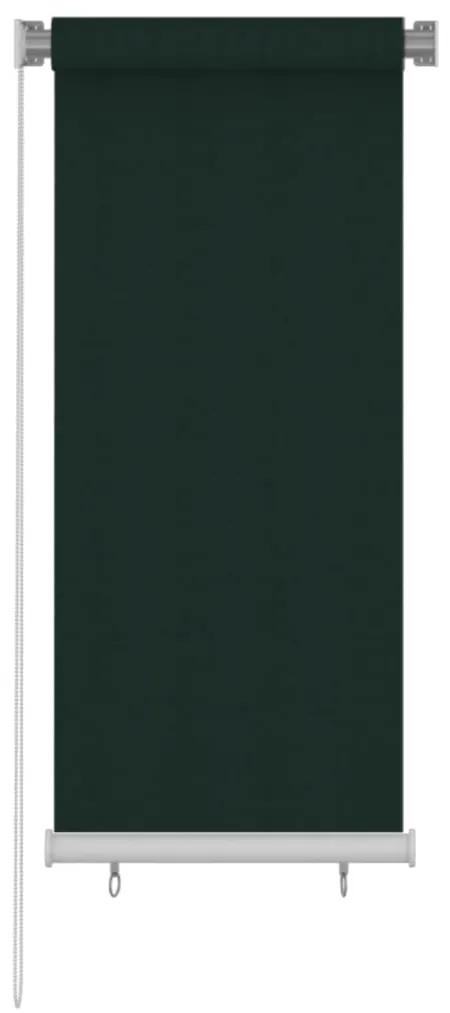 vidaXL Στόρι Σκίασης Ρόλερ Εξωτερικού Χώρου Σκ. Πράσινο 60x140 εκ HDPE