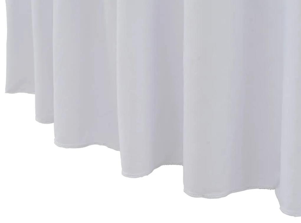Καλύμματα / Φούστες Τραπεζιού 2 τεμ. Λευκό 150 x 74 εκ. - Λευκό