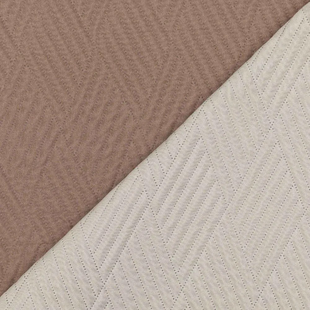 Κουβερλί Diamond Μονό - 160 x 240 cm - Γκρι-Γκρι ανοιχτό - Borea