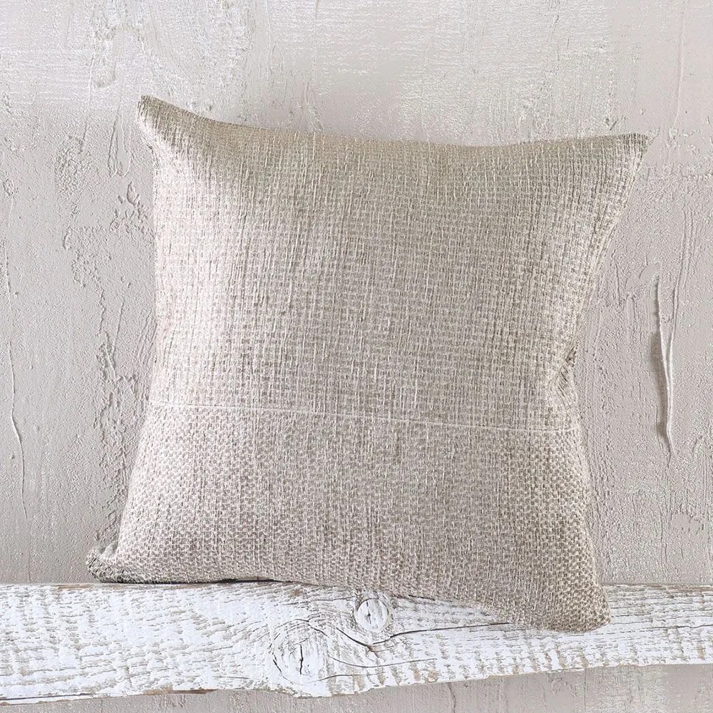 Μαξιλαροθήκη Διακοσμητική Simplin Beige Ρυθμός 40Χ40 Cotton,Chenille