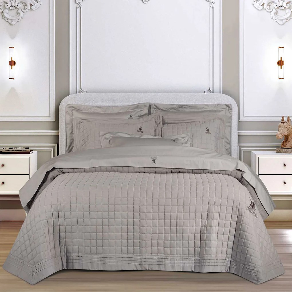 Κουβερλί King Size (240x250) Greenwich Polo Club 2356 Taupe