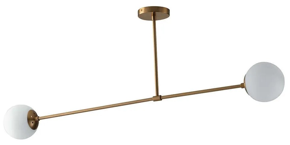 Φωτιστικό Οροφής - Ράγα I-Themys-T2 8031414870035 Gold-White Luce Ambiente Design Metal