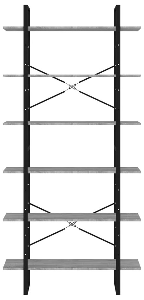 ΡΑΦΙΕΡΑ ΓΚΡΙ SONOMA 100 X 30 X 210 ΕΚ. ΑΠΟ ΕΠΕΞΕΡΓΑΣΜΕΝΟ ΞΥΛΟ 821325