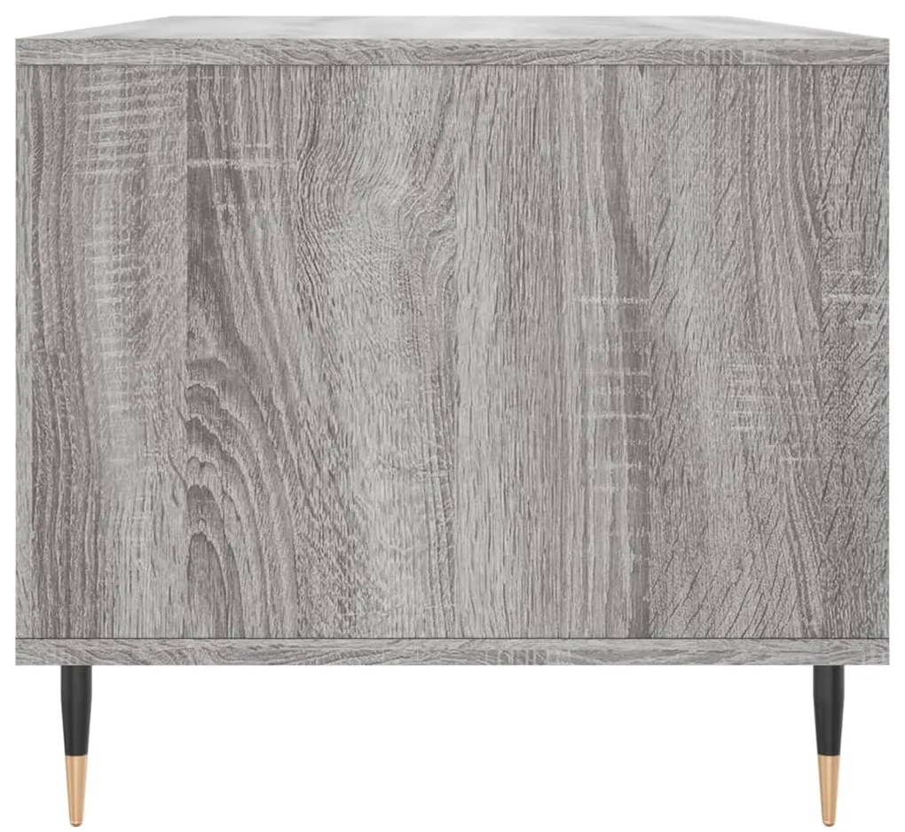 vidaXL Τραπεζάκι Σαλονιού Γκρι Sonoma 90x49x45 εκ.Επεξεργασμένο Ξύλο