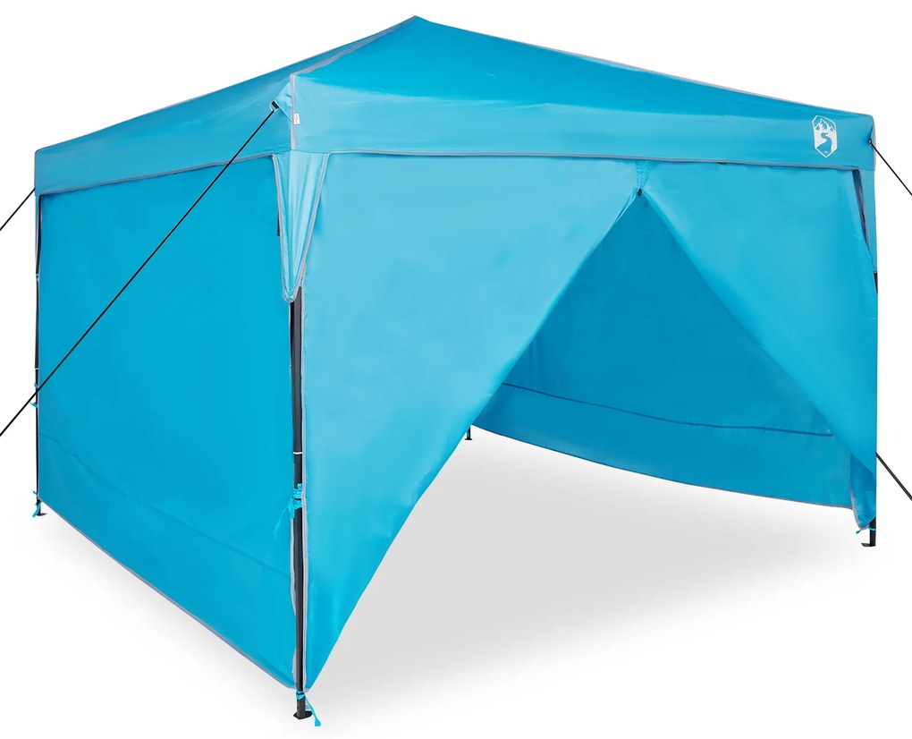 vidaXL Σκηνή Σκίασης Μπλε 300 x 300 x 227 / 236 / 245 εκ Ύφασμα Oxford