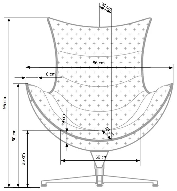 Πολυθρόνα Luxor 86 x 84 x 96 Κόκκινο DIOMMI V-CH-LUXOR-FOT-CZERWONY 60-21459