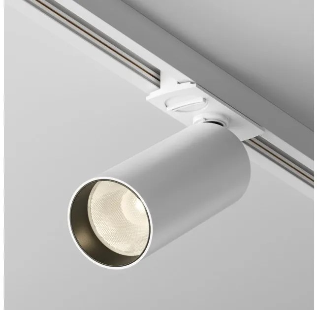 Σποτ Ράγας Unity LED 12W Λευκό 3000Κ Focus Led TR021-1-12W3K-W-W Maytoni TR021-1-12W3K-W-W