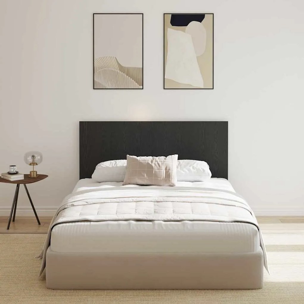 vidaXL Κεφαλάρι Μαύρη δρυς 160 x 1,5 x 80 cm Επεξεργασμένο ξύλο