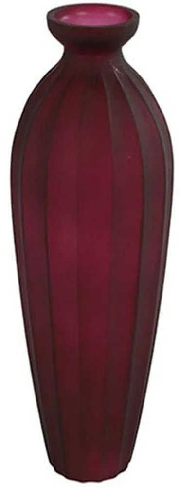 Βάζο Marylou 013.788474 11x29,5cm Bordo Glass