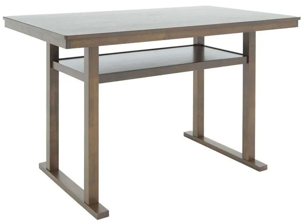 Τραπέζι Μπαρ Tenor 250-000001 150x90x91,5cm Walnut Mdf,Ξύλο