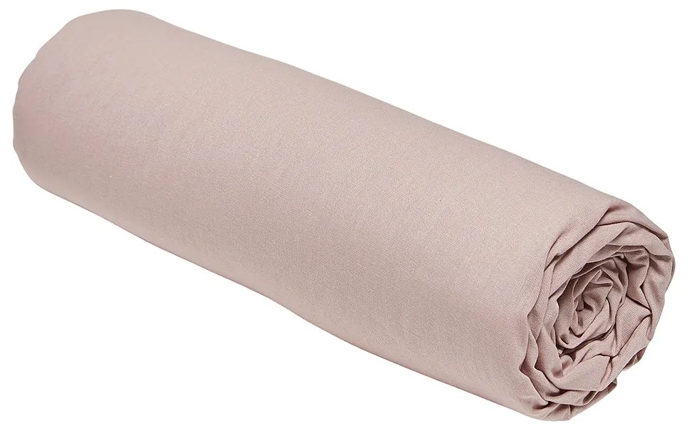 Σεντόνια με λάστιχο Today DH 160/200+30 Coton TODAY Essential Rose Des Sables