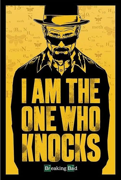 Αφίσα Breaking Bad - I am the one who knocks, (61 x 91.5 cm)