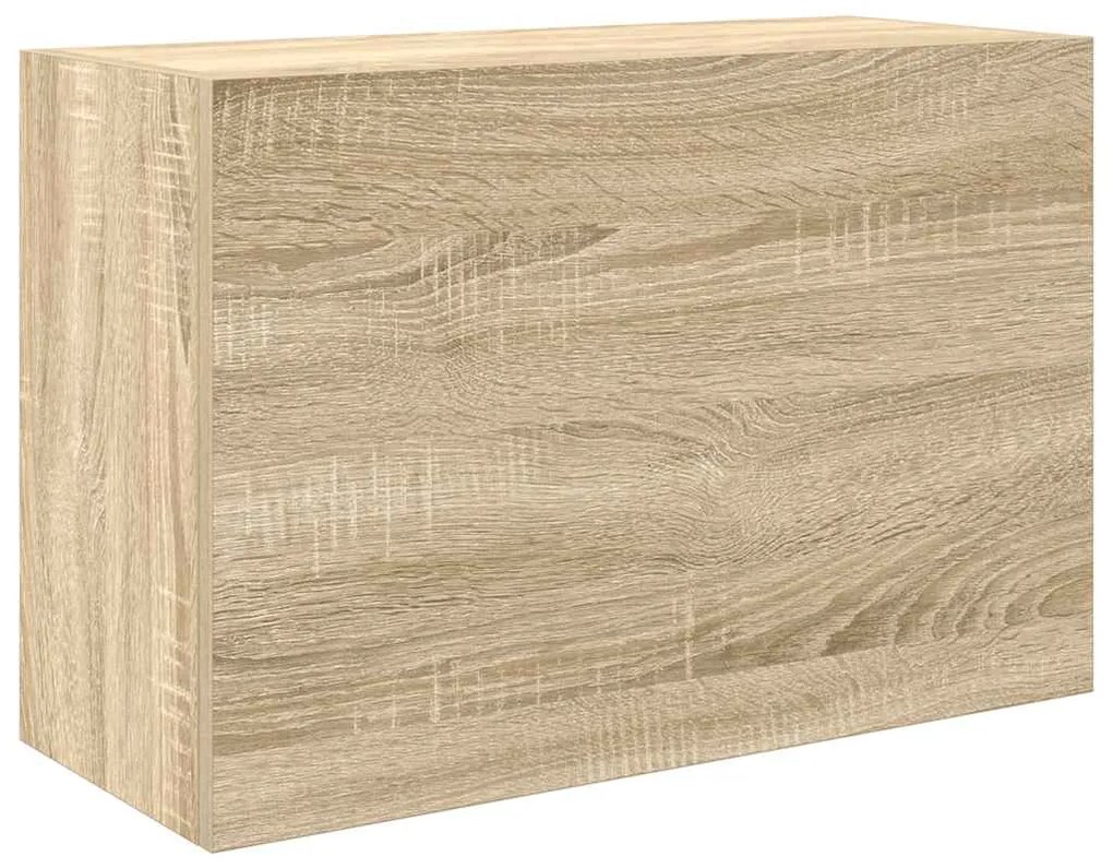 vidaXL Ντουλάπι τοίχου μπάνιου Sonoma Oak 60x25x40 cm Ξύλινη κατασκευή