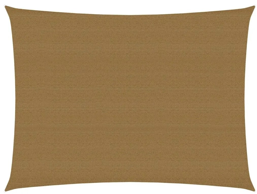 Πανί Σκίασης Taupe 3,5 x 4,5 μ. από HDPE 160 γρ./μ² - Μπεζ-Γκρι