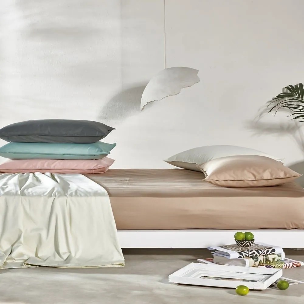 Σεντόνι Opulence 121 Ecru Kentia King Size 100% Βαμβακοσατέν