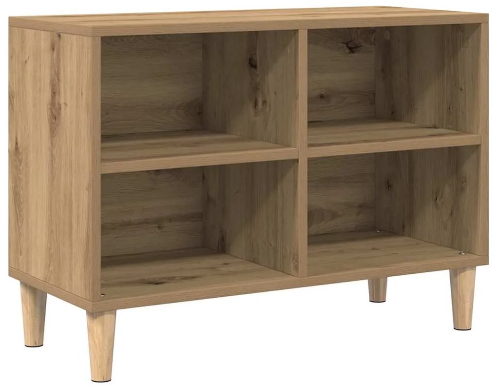 vidaXL Ντουλάπι TV Καφέ 69.5 x 30 x 50 εκ. Επεξεργασμένο ξύλο