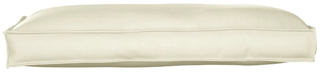 vidaXL Μαξιλάρι για κάθισμα/πλάτη κρεμ 120x60x12 cm από ύφασμα Oxford