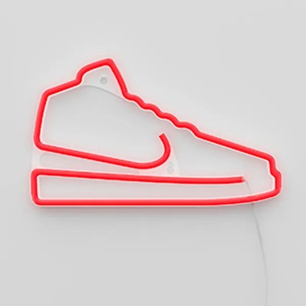 Ginga Φωτιστικό Τοίχου Neon Sneaker