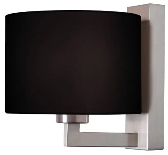 Απλίκα Τοίχου Aca Circe OD5612BN Nickel Satin/Black
