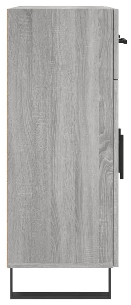 Ντουλάπι Γκρι Sonoma 69,5 x 34 x 90 εκ. από Επεξεργασμένο Ξύλο - Γκρι