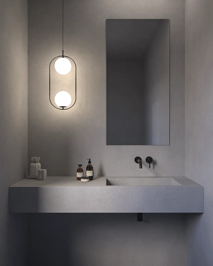 Καθρέπτης τοίχου Square της Project Mirrors Διάσταση: 70x100, Τοποθέτηση: Οριζόντια