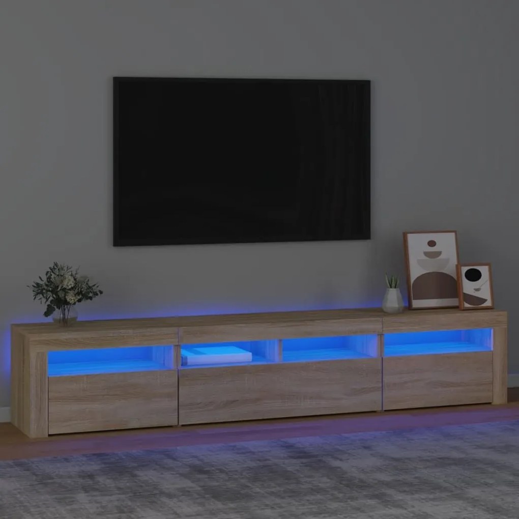 ΈΠΙΠΛΟ ΤΗΛΕΟΡΑΣΗΣ ΜΕ LED SONOMA ΔΡΥΣ 210X35X40 ΕΚ. 3152732