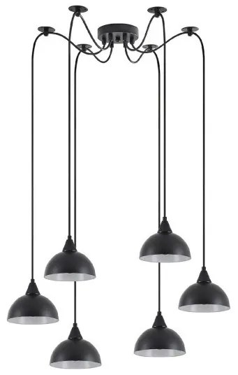 Κρεμαστό Φωτιστικό Οροφής Μαύρο ADEPT 77-9057 Homelighting-77-9057-Μαύρο 77-9057