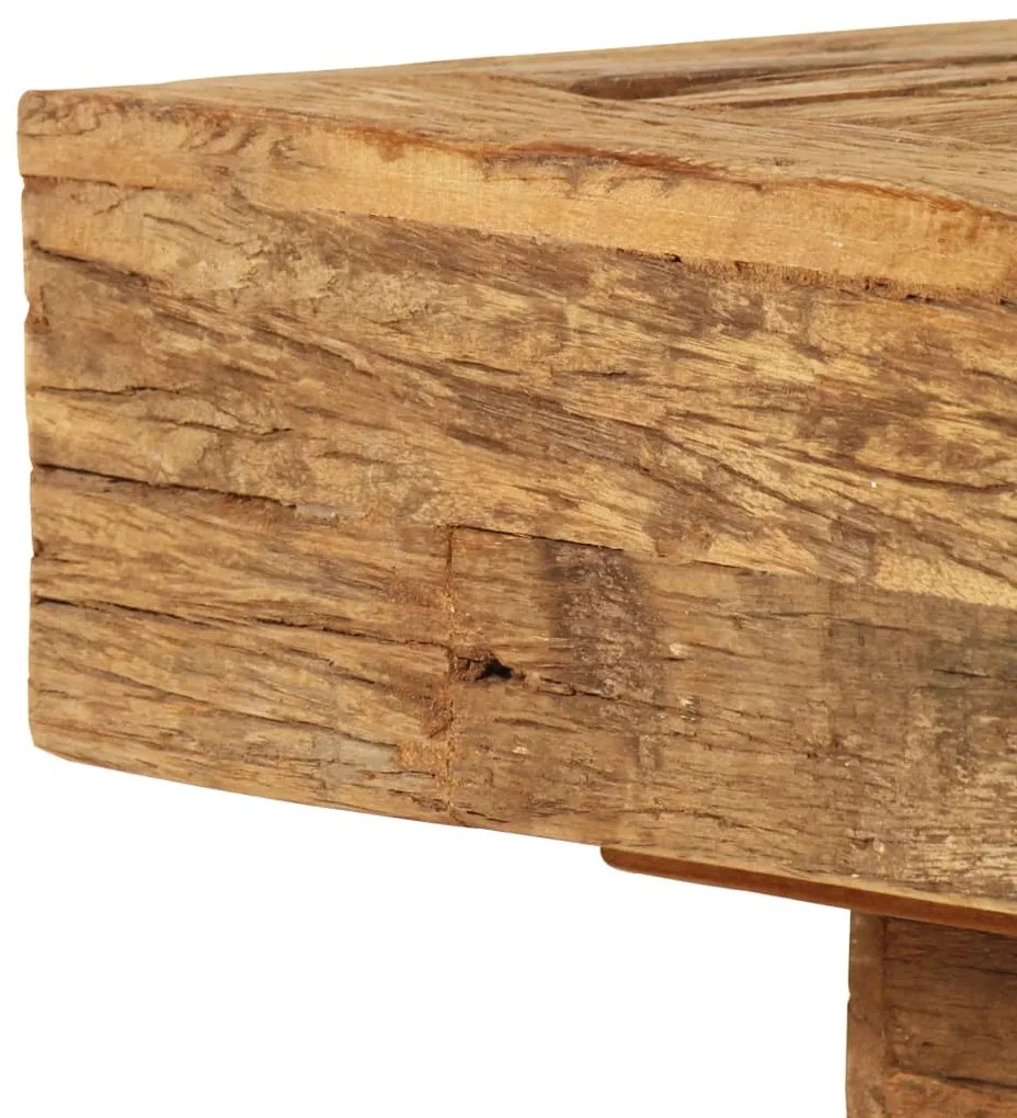 vidaXL Τραπεζάκι Σαλονιού 70 x 70 x 30 εκ. Μασίφ Ανακυκλωμένο Ξύλο