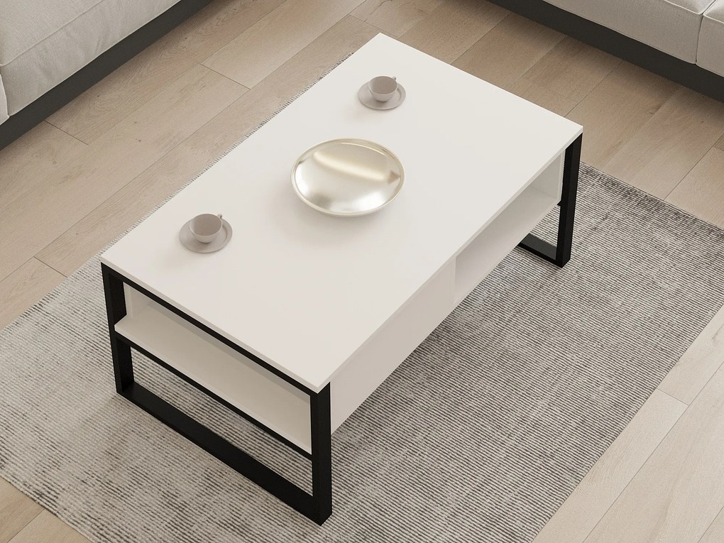 Coffee Table Devon - White White