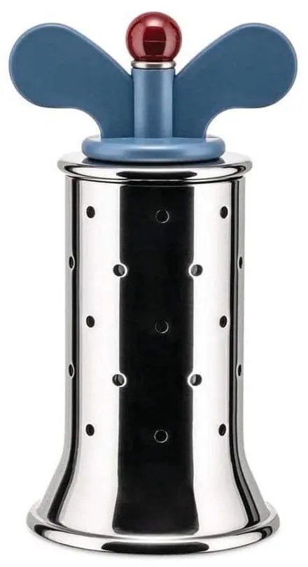 Μύλος Πιπεριού 9098 Φ6,3x13,2cm Blue-Silver Alessi Ανοξείδωτο Ατσάλι