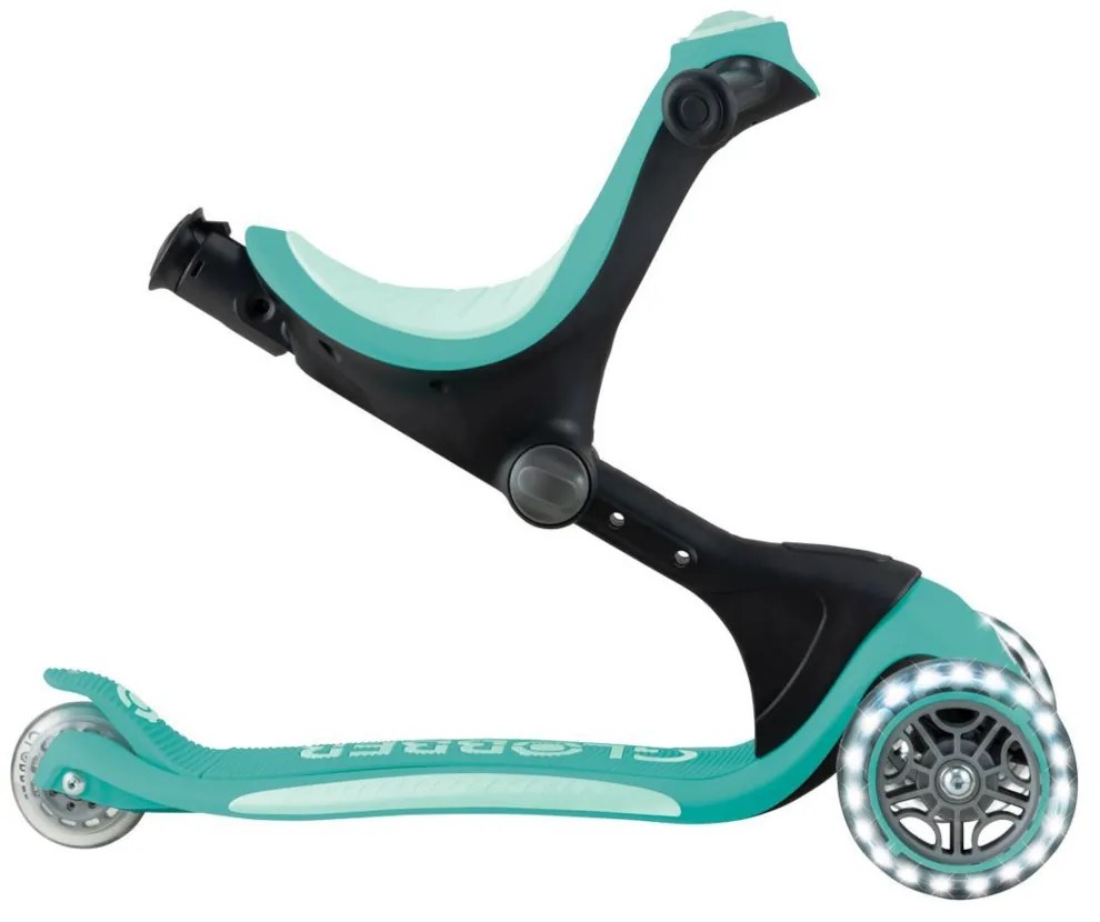 Globber Scooter Go.Up Deluxe Fantasy Lights Dark Mint