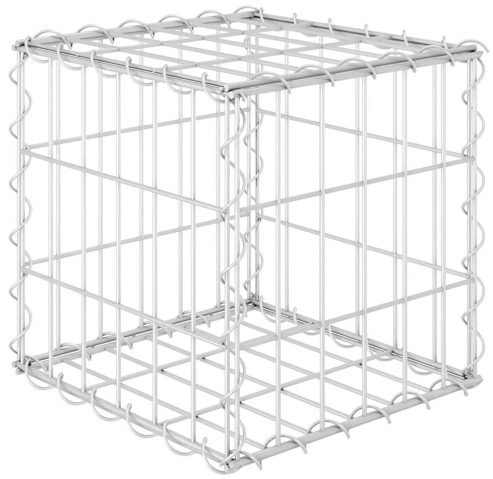 vidaXL Συρματοκιβώτιο Κύβος 30 x 30 x 30 εκ. από Ατσάλινο Σύρμα