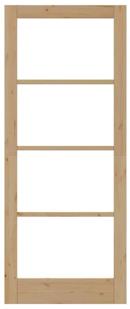 vidaXL Εσωτερική Πόρτα με Γυαλί ORKDAL Καφέ 86 x 211 cm