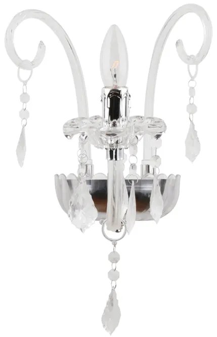 Απλίκα Τοίχου Aca Giza SF633121W Clear