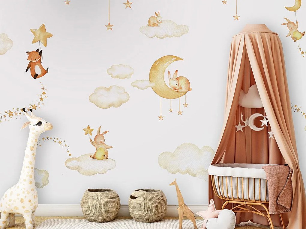 Sweet Dreams Ταπετσαρια Τοιχου Λευκο Επιθυμητη Διασταση