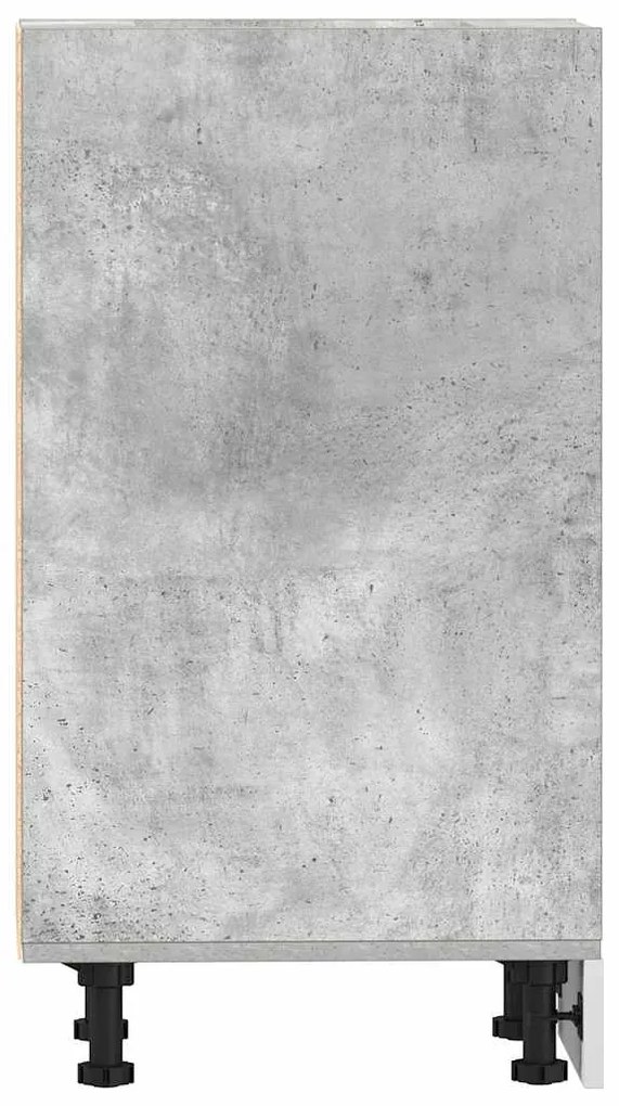 vidaXL Ντουλάπι "Riga" Γκρι από Σκυρόδεμα 30x44,5x81,5 εκ. από Τεχνητό Ξύλο