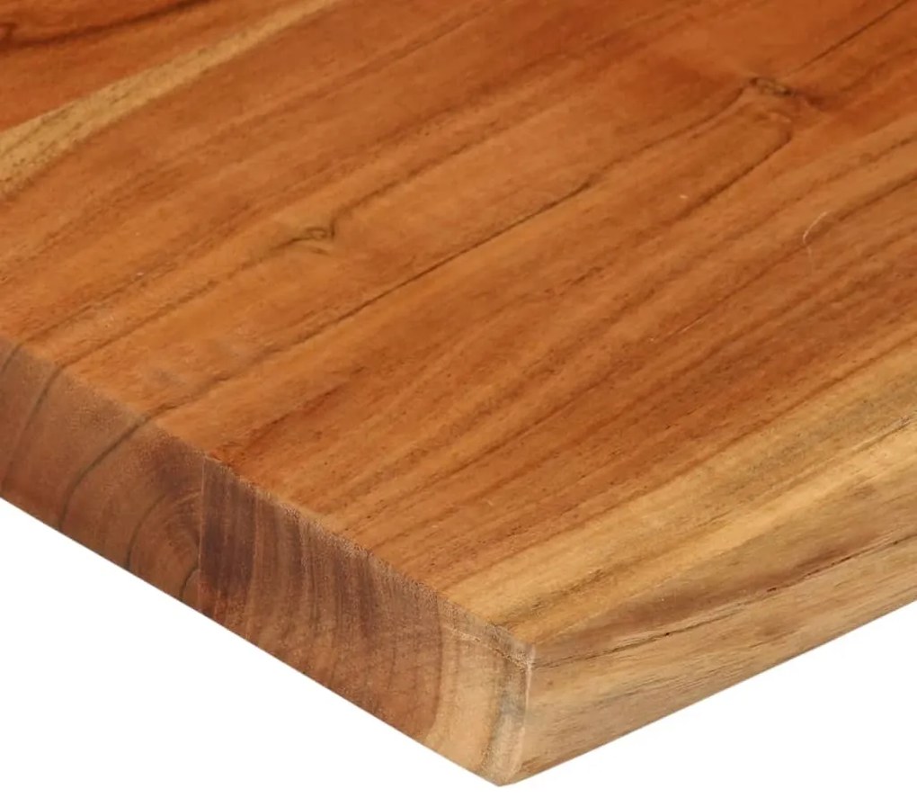 vidaXL Επιφάνεια Γραφείου Τετράγωνη 80x80x2,5 εκ. Μασίφ Ξύλο Ακακίας
