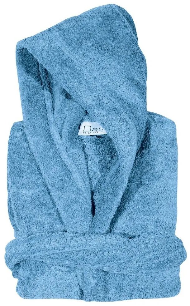 Μπουρνούζι Παιδικό Casual 5908 Light Blue Das Home