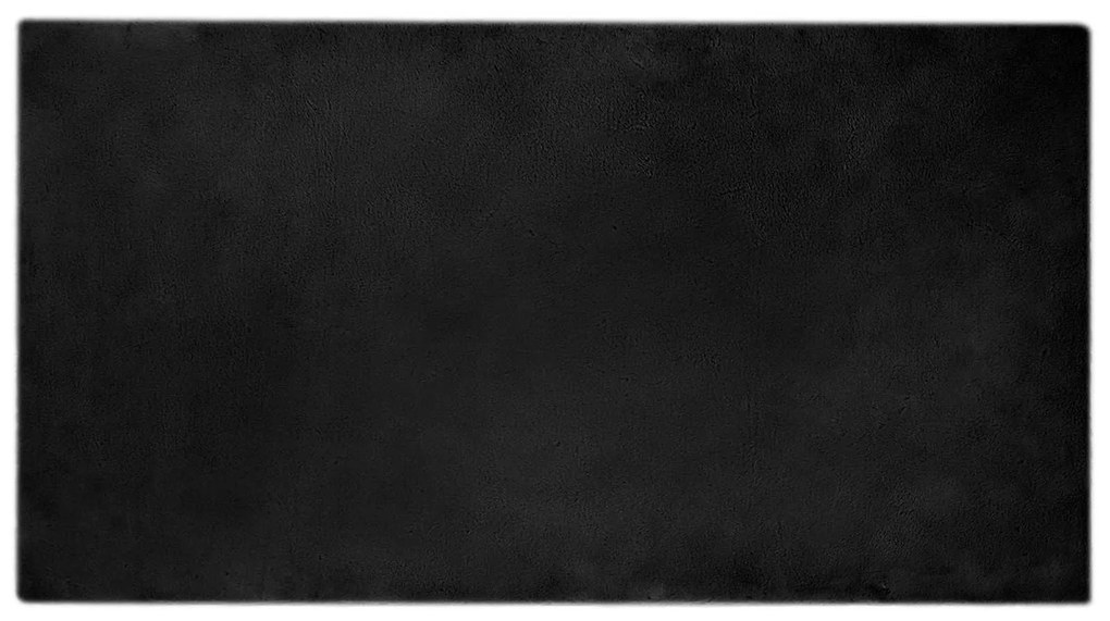 vidaXL Χαλιά Ψεύτικου Κουνελιού Olite Μαύρο 60 x 110 cm Πολυεστέρας