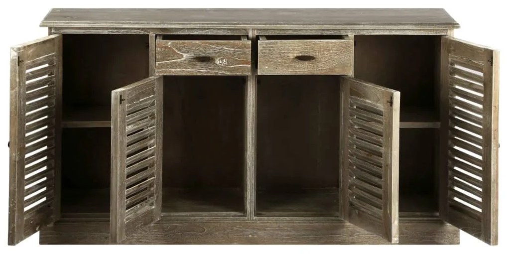 vidaXL Μπουφές 145 x 32,5 x 77 εκ. από Μασίφ Ξύλο Mindi