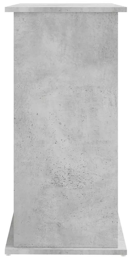 vidaXL Βάση Ενυδρείου Γκρι από Σκυρόδεμα 81 x 36 x 73 εκ. από Τεχνητό Ξύλο