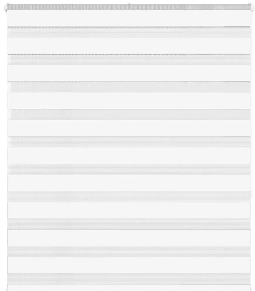 vidaXL Ζέβρα τυφλή Καφέ Πλάτος υφάσματος 125,9 εκ. Πολυεστέρας
