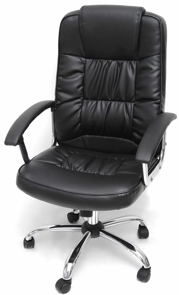 VELCO Pro Systems ΠΟΛΥΘΡΟΝΑ ΓΡΑΦΕΙΟΥ ΜΑΥΡΗ ΔΙΕΥΘΥΝΤΟΥ-ΔΙΑΣΤΑΣΕΙΣ: 64χ55χ110/120 cm- ΕΠΙΦΑΝΕΙΑ PVC velco-66-18696-1