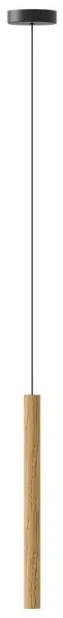 Κρεμαστό Φωτιστικό Οροφής LED 2W Δρύινο 44cm Chimes Tall Umage-2233-Μπεζ 2233