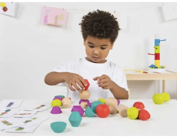 Σετ δραστηριοτήτων Miniland "Towering Beads"